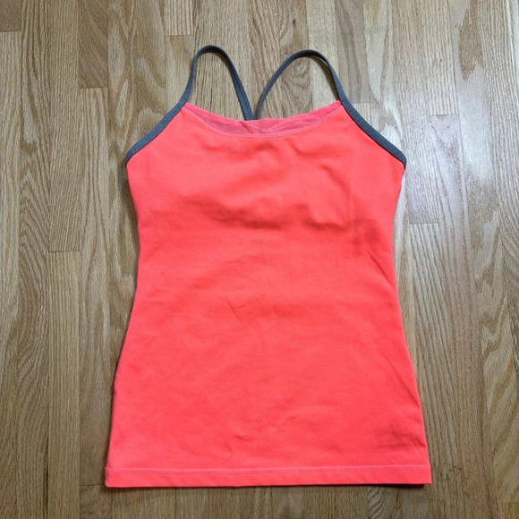 Lululemon  Power Y Tank Top Built in Bra - No Padding - Picture 1 of 5